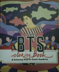 Unofficial BTS Coloring Book Relaxin Way To Create Euphoria
